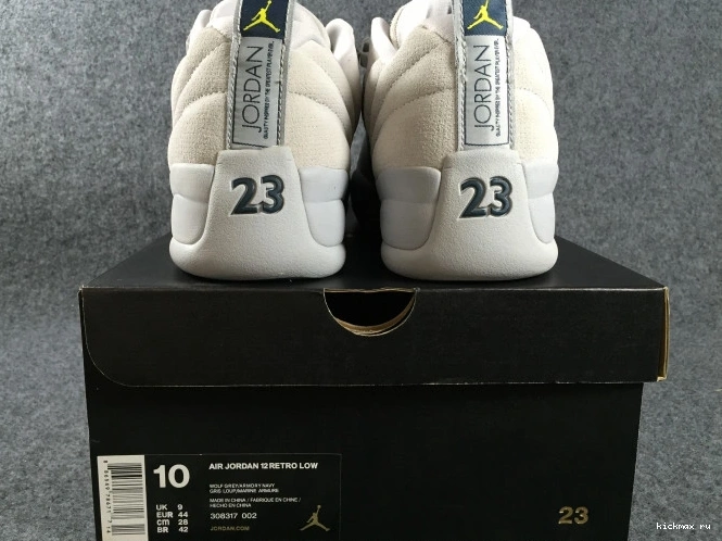 Cheap MAX Air Jordan Suede Grey 308317-002 Low 12 0823